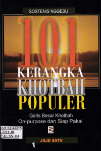Image of 101 KERANGKA KHOTBAH POPULER JILID SATU