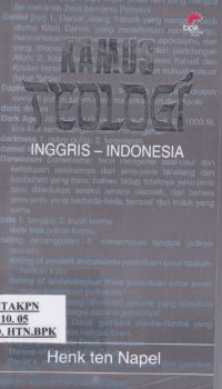 Image of KAMUS TEOLAGI INGGRIS-INDONESIA